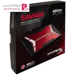 حافظه SSD کینگستون مدل HyperX Savage ظرفیت 480 گیگابایتKingston HyperX Savage SSD Drive - 480GB