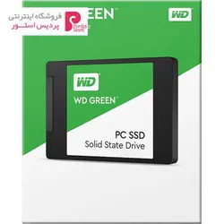 حافظه SSD وسترن دیجیتال مدل GREEN WDS240G1G0A ظرفیت 240 گیگابایتWestern Digital GREEN WDS240G1G0A SSD Drive - 240GB