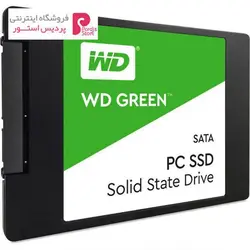 حافظه SSD وسترن دیجیتال مدل GREEN WDS240G1G0A ظرفیت 240 گیگابایتWestern Digital GREEN WDS240G1G0A SSD Drive - 240GB