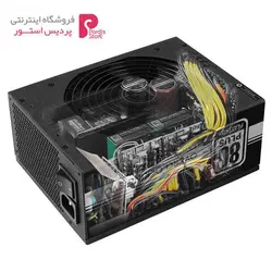 منبع تغذیه نیمه ماژولار کامپیوتر گرین مدل GP1450B-OC PlusGreen GP1450B-OC Plus Semi-Modular Computer Power Supply