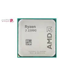 پردازنده مرکزی ای ام دی مدل Ryzen 3 2200GAMD Ryzen 3 2200G CPU