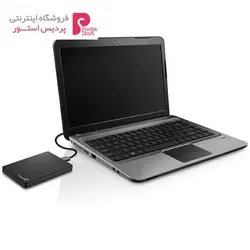 هارددیسک اکسترنال سیگیت مدل Backup Plus Slim ظرفیت 750 گیگابایتSeagate Backup Plus Slim External Hard Drive - 750GB