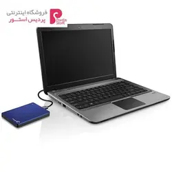 هارددیسک اکسترنال سیگیت مدل Backup Plus Slim ظرفیت 750 گیگابایتSeagate Backup Plus Slim External Hard Drive - 750GB