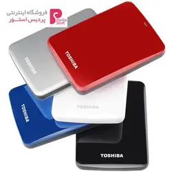 هارددیسک اکسترنال توشیبا مدل استور.ای کانویو ظرفیت 500 گیگابایتToshiba Stor.e Canvio External Hard Drive - 500GB
