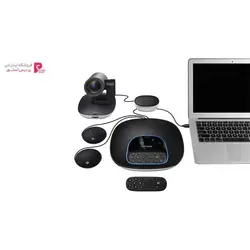 دوربین کنفرانس لاجیتک GROUP با میکروفونLogitech GROUP Conference Camera With Expansion Mics