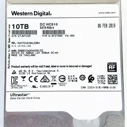 هارددیسک اینترنال وسترن دیجیتال Ultrastar-0F27606 ظرفیت10TBWestern Digital Ultrastar 0F27606 Internal Hard Disk 10TB