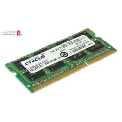 رم لپ تاپ کروشیال مدل DDR3L 1600MHz ظرفیت 4 گیگابایتCrucial DDR3L 1600MHz SODIMM RAM - 4GB