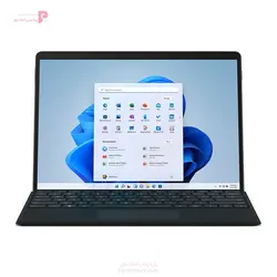تبلت مایکروسافت مدل Surface Pro 8 i5 8GB LTE 256GB به همراه کیبورد Black Type Cover Signature KeyboardMicrosoft Surface Pro 8 Core i5 LTE / RAM 8GB 256GB SSD Tablet + Keybord