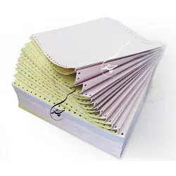 کاغذ فرم بهم پیوسته 100 ستونی دو نسخه 70 گرمی | فروشگاه پیروزگر