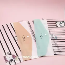 پوشه دکمه ای شفاف طرح حیوانات