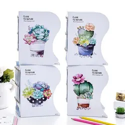 نگهدارنده فلزی کتاب آکاردئونی طرح کاکتوس (جدید)