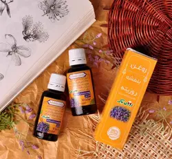 روغن بنفشه طبیعی پایه بادام شیرین (ضد لک و تیرگی، نرمی بخش و ضد خشکی)