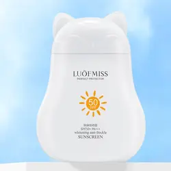 کرم ضد آفتاب لوفمیس SPF50 روشن کننده و ضد چروک LUOFMISS