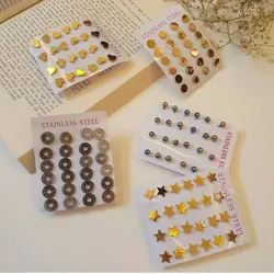 گوشواره میخی استیل | گوشواره رنگ ثابت