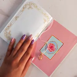 دفترچه دستساز باربی | طرح کاشی 12 پرنسس | پرنسس Genevieve