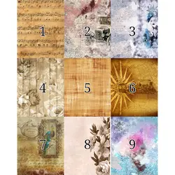 کاغذ وینتیج - طرح های کلاسیک و مدرن