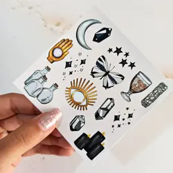 ست استیکر دارک وایبز