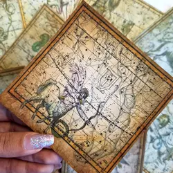 کاغذ وینتیج نجوم - تم ساز طرح نجوم