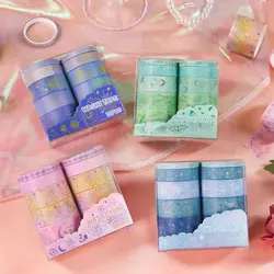 ست چسب واشی 10 عددی | چسب واشی فانتزی مدل Star