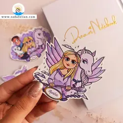 استیکر باربی ( جادوی اسب بالدار ) – ست 3 عددی