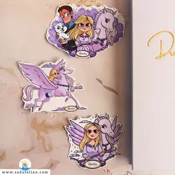 استیکر باربی ( جادوی اسب بالدار ) – ست 3 عددی