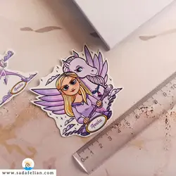 استیکر باربی ( جادوی اسب بالدار ) – ست 3 عددی