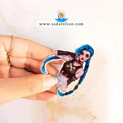 استیکر Arcane - برچسب jinx - سریال Arcane