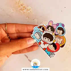 استیکر بی تی اس | برچسب بی تی اس