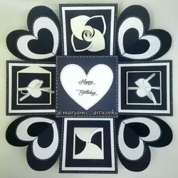 جعبه سوپرایز طرح تولد