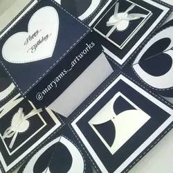 جعبه سوپرایز طرح تولد