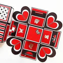 جعبه سوپرایز طرح عاشقانه