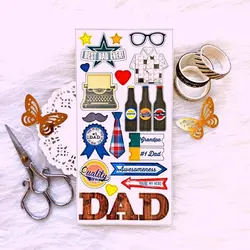 ست استیکر بهترین پدر | ست برچسب بهترین پدر