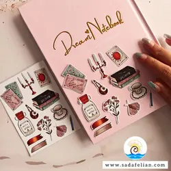 ست استیکر ژورنالی کد JS002 - برچسب تزیینی