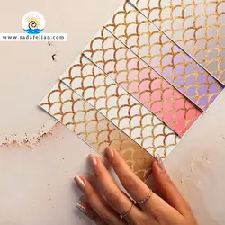 کاغذ اسکرپ بوک طرح پولک | ست کاغذ اسکرپ بوک 5 عددی