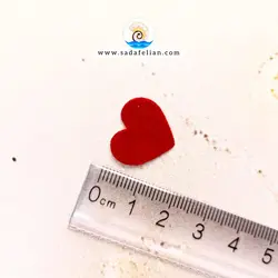 قلب مخملی - پک قلب مخمل قرمز