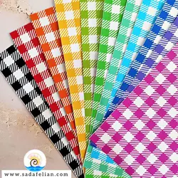 کاغذ چهارخانه رنگی رنگی | ست 11 عددی