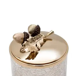 بانکه شیشه مدل بلوط طلایی نیلیا