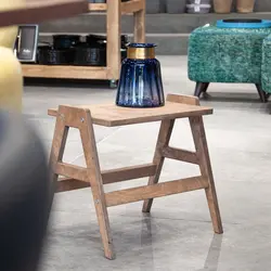 چهارپایه چوبی کوتاه مدل LP112-1 لوپینه