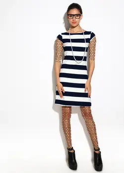 لباس مجلسی کوتاه راه راه