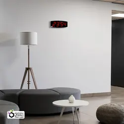 ساعت دیواری و رومیزی دیجیتال مدل HM11 برند سیب سیاه