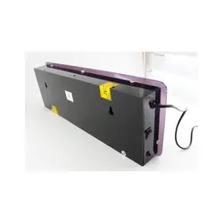 ساعت و تایمر دیجیتال دیواری مدل HMS22 سایز 22*110 سانتیمتر - نمایشگرهای دیجیتال سیب سیاه ساعت دیواری دیجیتال