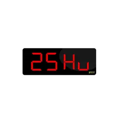 دماسنج و رطوبت سنج دیجیتال مدل HT1228 سایز 10*28 سانتیمتر - نمایشگرهای دیجیتال سیب سیاه - انواع دماسنج و ترمومتر و رطوبت سنج دیجیتال