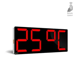 ساعت دیجیتالی دیواری بزرگ صنعتی مدل HM55 سایز 60*154 سانتیمتر - نمایشگرهای دیجیتال سیب سیاه