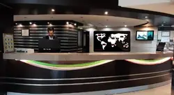 ساعت دیجیتال جهانی چند زمانه مدل world clock - نمایشگرهای دیجیتال سیب سیاه