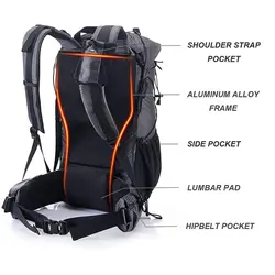 کوله پشتی کوهنوردی 40 لیتری نیچرهایک مدل NH20BB113 - لوازم کوهنوردی سیمرغ