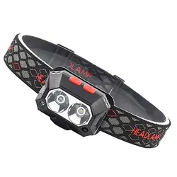 هدلایت سنسوردار دوچراغ مدل HY601 - لوازم کوهنوردی سیمرغ