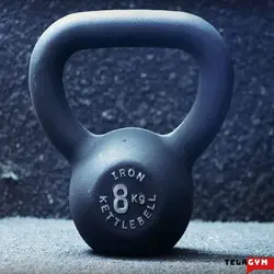 کتل بل چدنی 8 کیلوگرمی مدل Iron