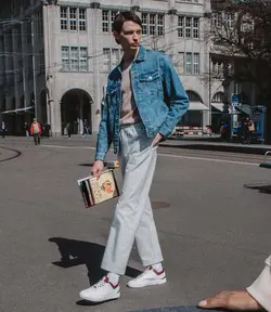 کفش کتانی مردانه آن رانینگ | ON The Roger Advantage White/Mulberry