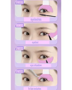 شابلون سیلیکونی خط چشم و سایه  | خرید تک و عمده