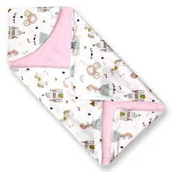 پتو دورپیچ کلاه دار نوزاد مدل TDP9122